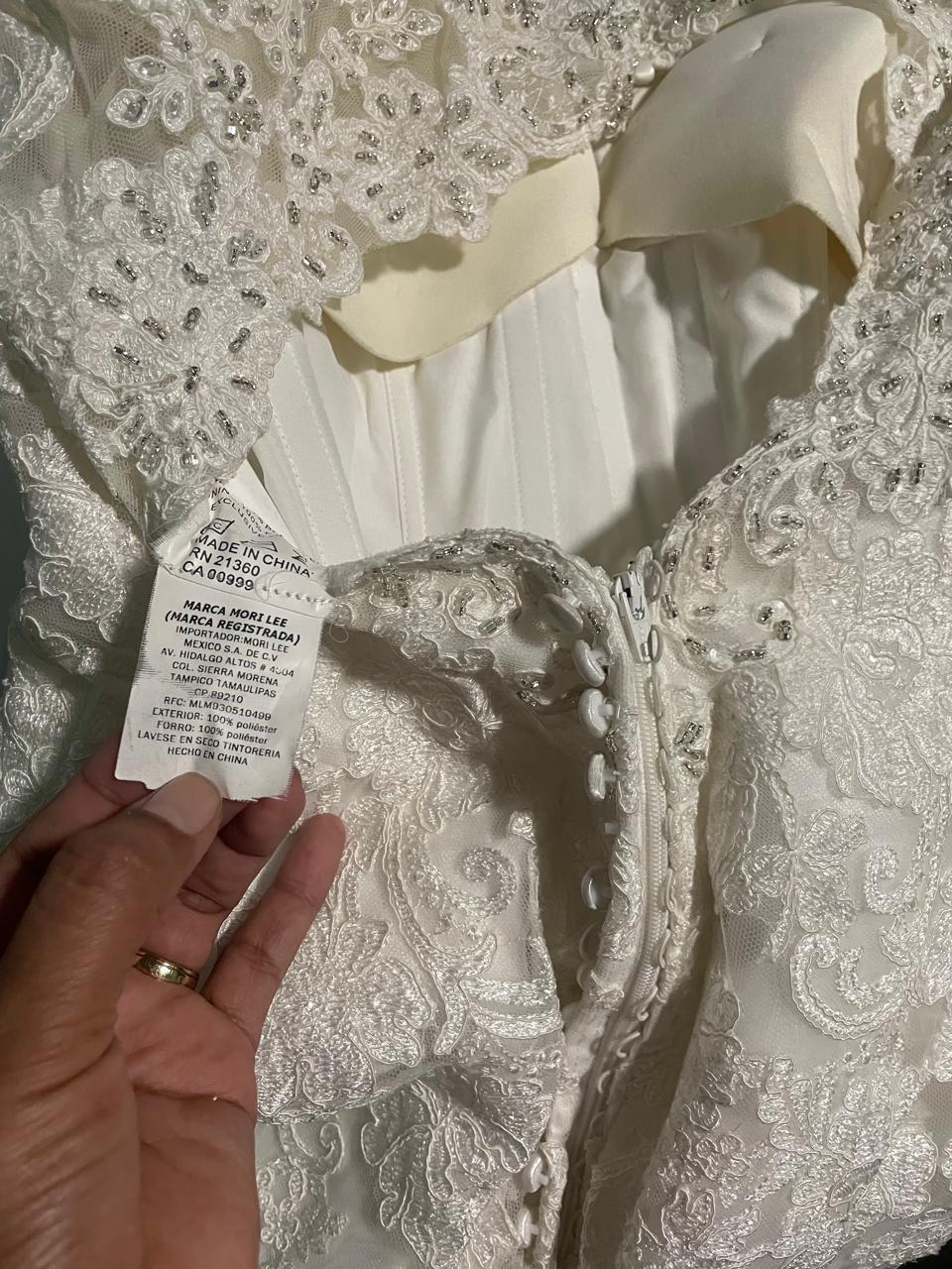Vestido de Novia Preloved Mori Lee LH61 Baja California