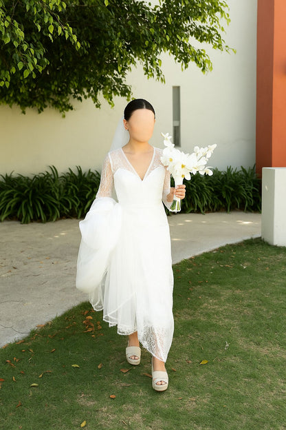 Vestido de Novia Preloved Lillian West RM59 Puebla