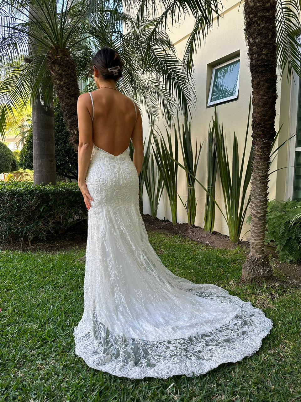 Vestido de Novia Nuevo Fher Santos KZ89 Guadalajara
