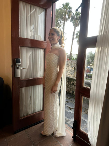 Vestido de Novia Preloved Rótate Birger Christensen PG70 Tabasco
