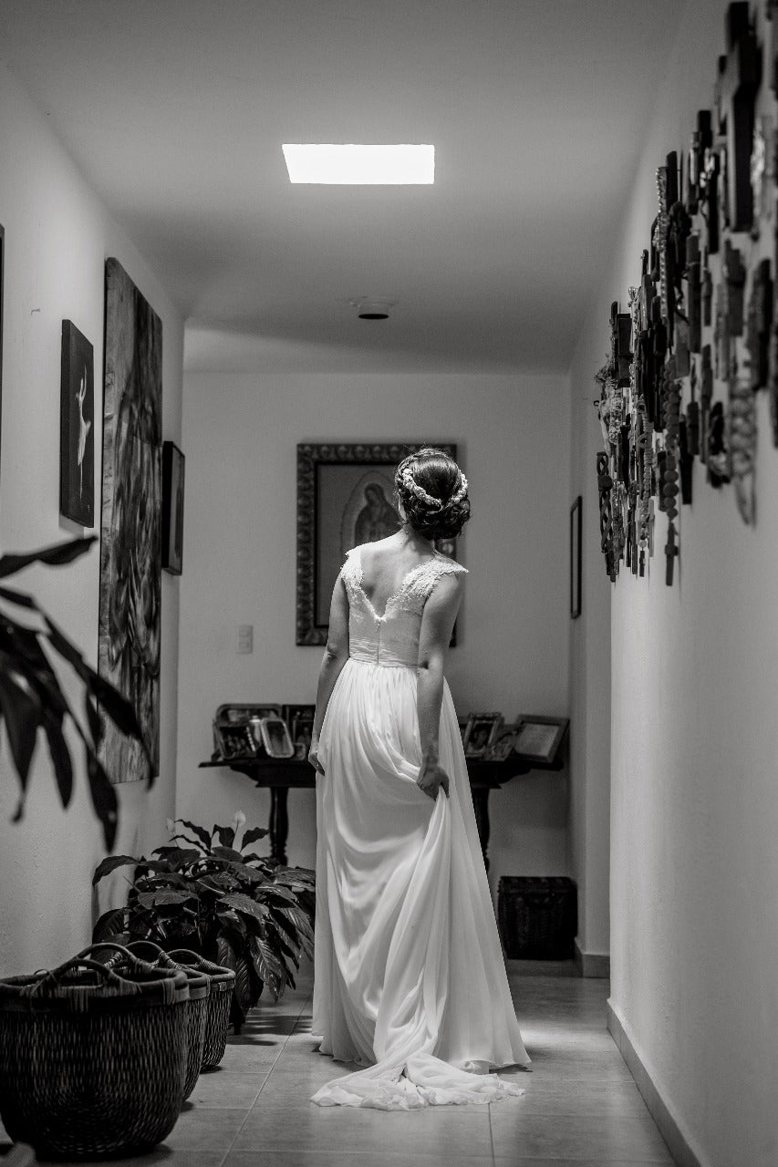 Vestido de Novia Preloved Pronovias MO12 Querétaro