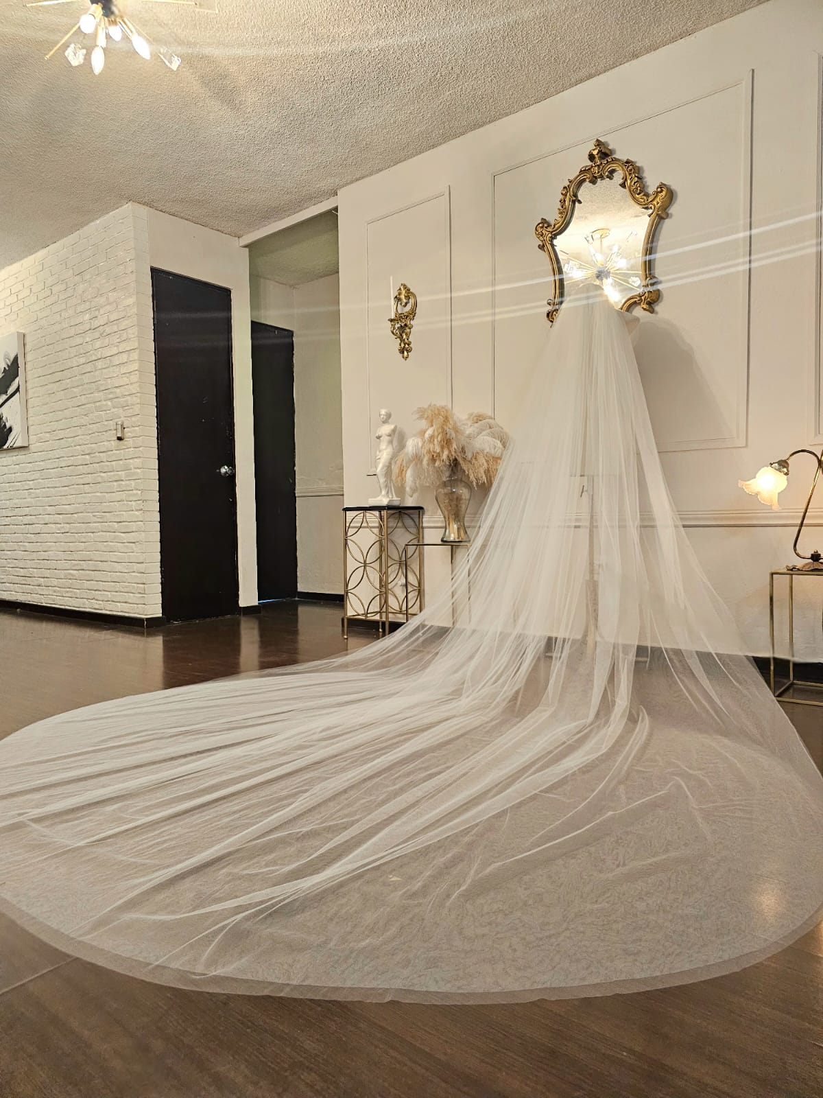 Anticipo Velo de Novia Doble Catedral | Corte Tradicional | Longitud Catedral $2,680 mxn