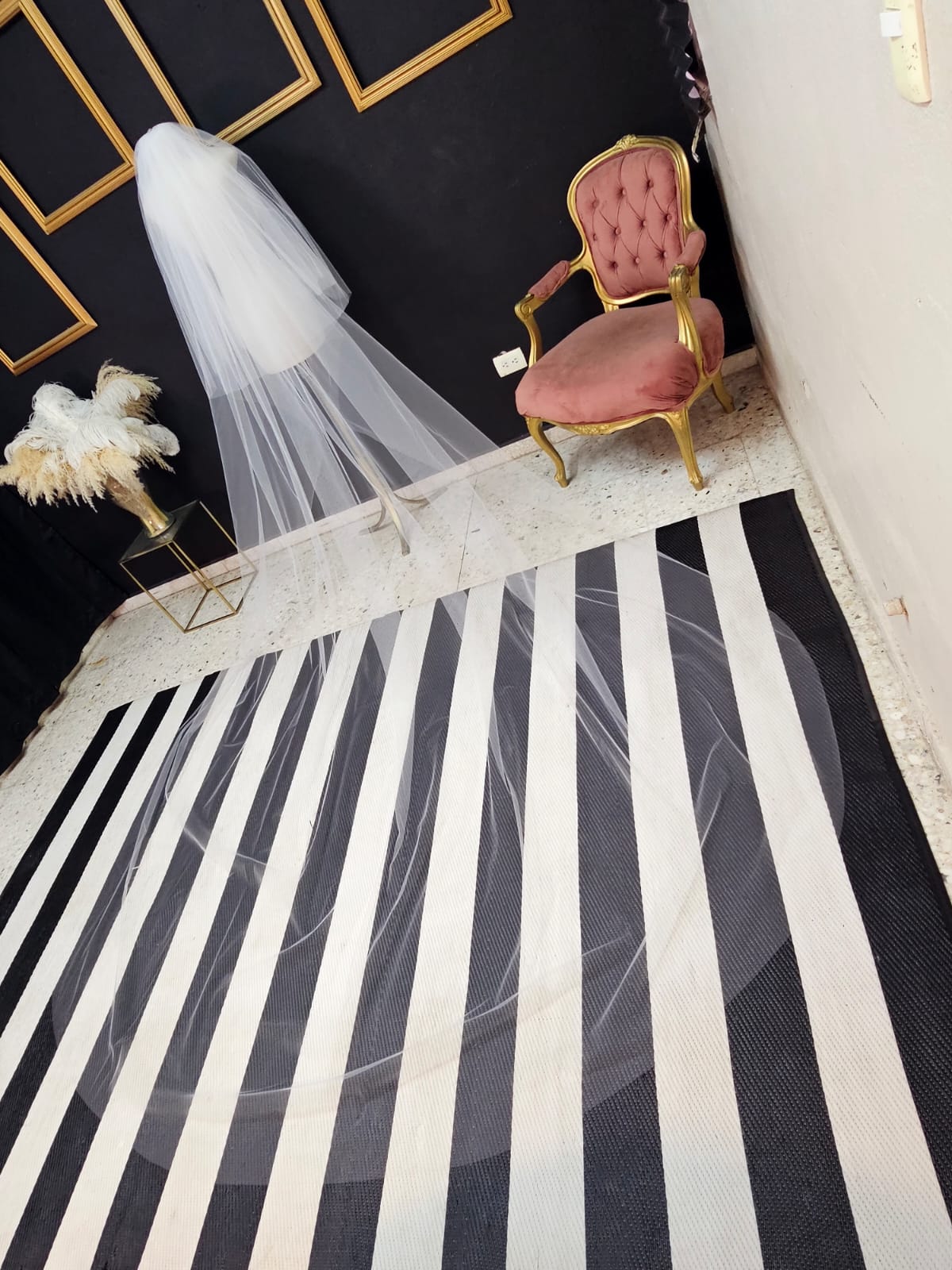 Anticipo Velo de Novia Liso Velada | Corte Cascada| Longitud Catedral $1,880 mxn