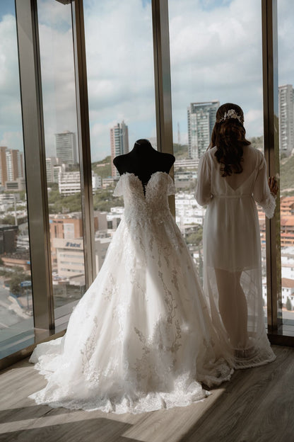 Vestido de Novia Preloved Pronovias AC81 Monterrey
