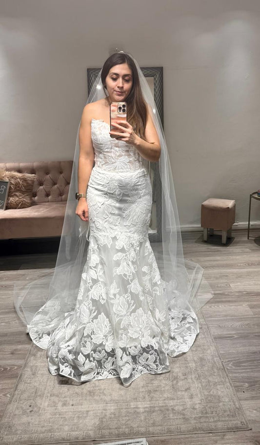 Vestido de Novia Preloved Justin Alexander KG05 Ciudad de México