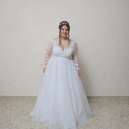 Vestido de Novia Preloved D'metrios Italiano LR41 Baja California