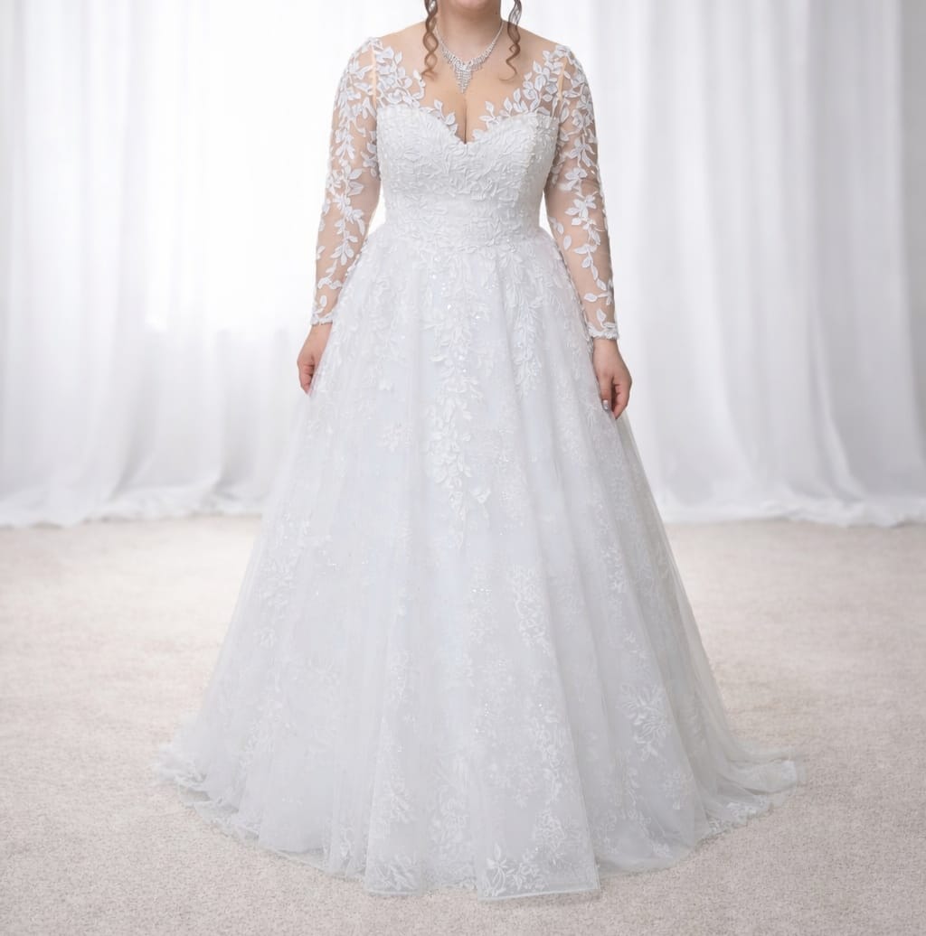Vestido de Novia Preloved D'metrios Italiano LR41 Baja California