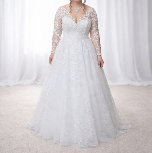 Vestido de Novia Preloved D'metrios Italiano LR41 Baja California