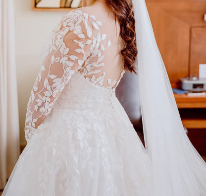 Vestido de Novia Preloved D'metrios Italiano LR41 Baja California