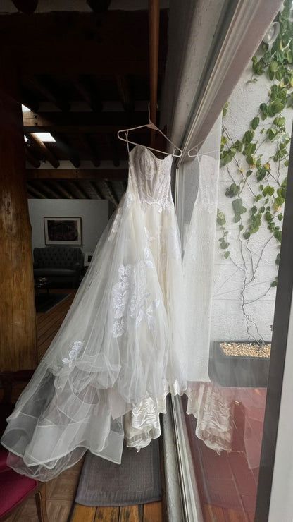Vestido de Novia Preloved Lace & Lemons FB50 Ciudad de México