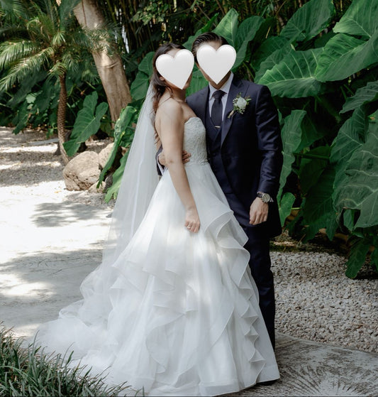 Vestido de Novia Preloved Tul e blanc Bridal Boutique DG08 Ciudad de México