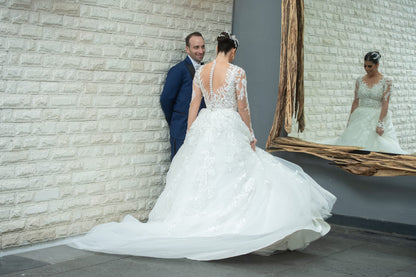Vestido de Novia Preloved Benito Santos EK72 Estado de México