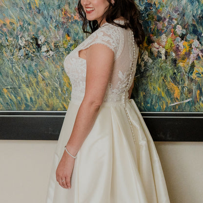 Vestido de Novia Preloved Rosa Clará FL15 Querétaro