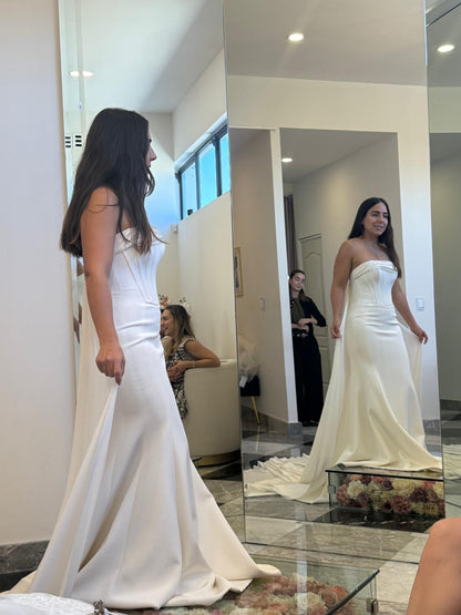 Vestido de Novia Preloved Ines de Santo VC12 Sinaloa