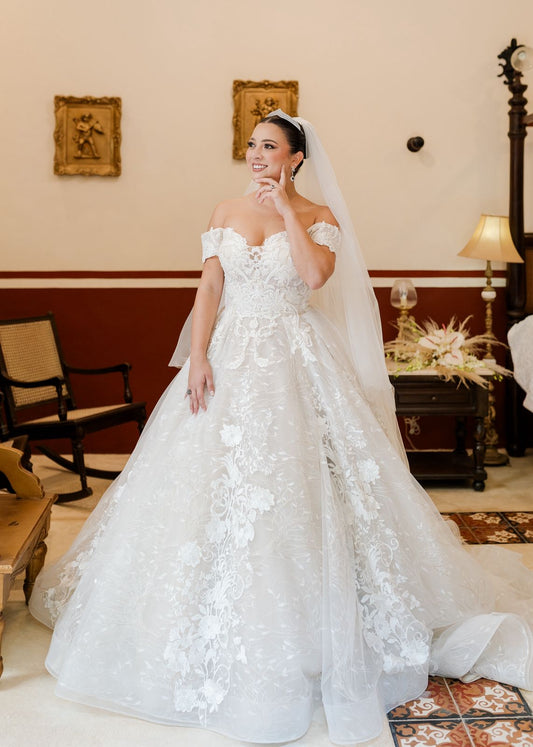 Vestido de Novia Preloved Alexei Quintal GA39 Yucatán