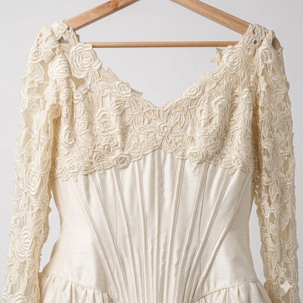 Vestido de Novia Preloved VINTAGE Eugenia Novias PV61  Monterrey