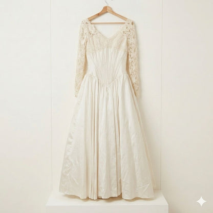 Vestido de Novia Preloved VINTAGE Eugenia Novias PV61  Monterrey