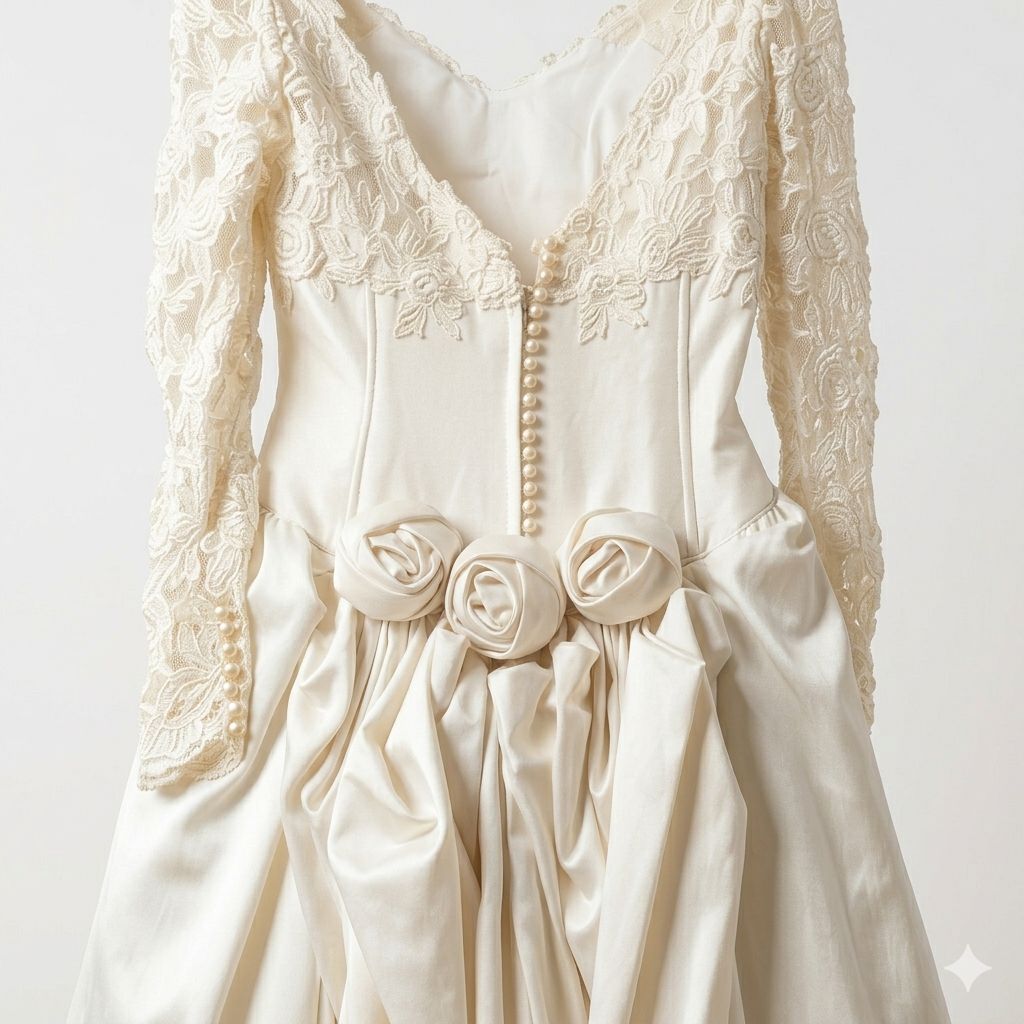 Vestido de Novia Preloved VINTAGE Eugenia Novias PV61  Monterrey