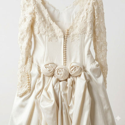 Vestido de Novia Preloved VINTAGE Eugenia Novias PV61  Monterrey