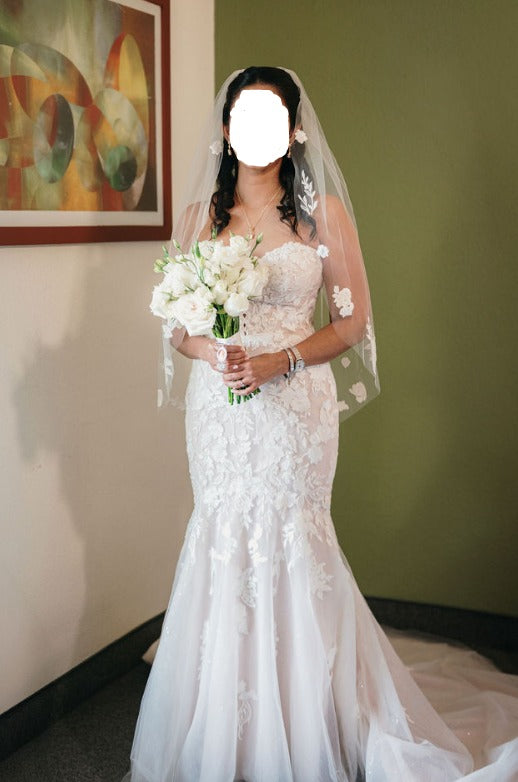 Vestido de Novia Preloved Oleg Cassini PM39 Baja California