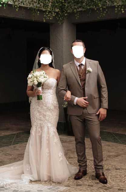 Vestido de Novia Preloved Oleg Cassini PM39 Baja California