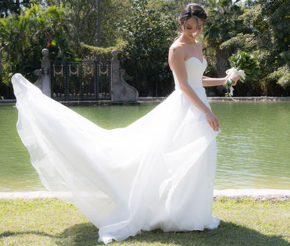 Vestido de Novia Preloved Justin Alexander KR14 Ciudad de México