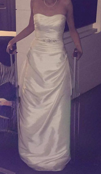 Vestido de Novia Preloved Bridal Gallery KH19 Guadalajara Talla 4