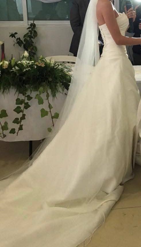 Vestido de Novia Preloved Bridal Gallery KH19 Guadalajara Talla 4