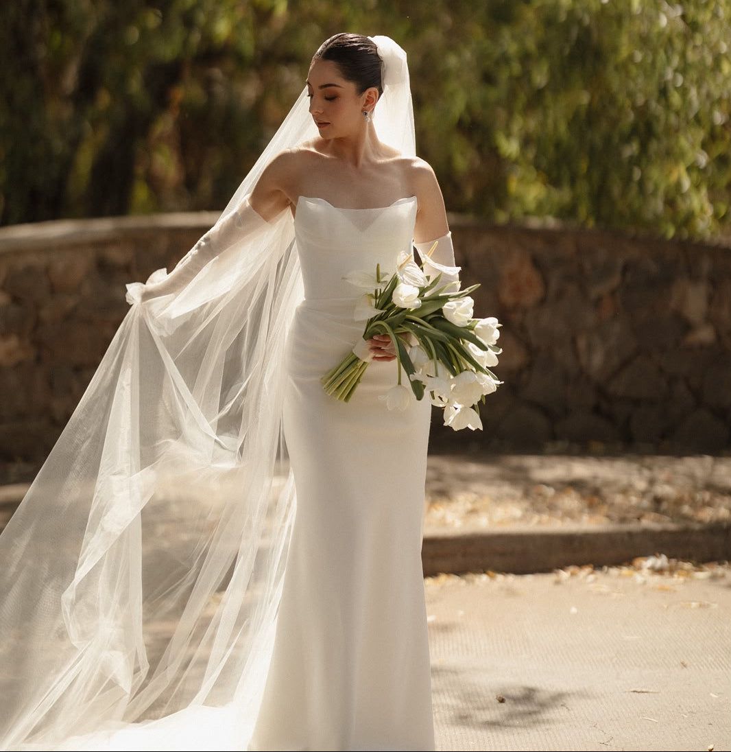 Vestido de Novia Preloved New White MG83 Guadalajara