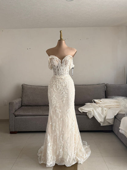 Vestido de Novia Nuevo Novias de España KS49 Michoacán