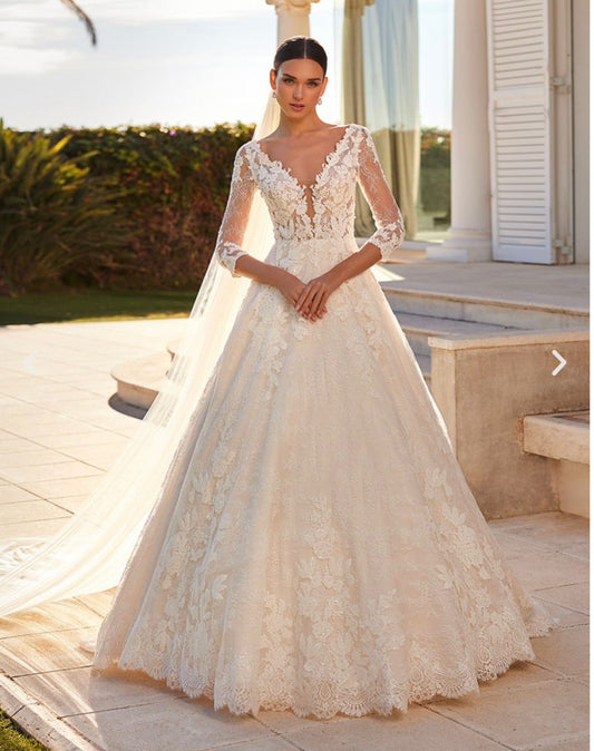 Vestido de Novia Preloved San Patrick AV28 Querétaro, Morelia y Ciudad de México