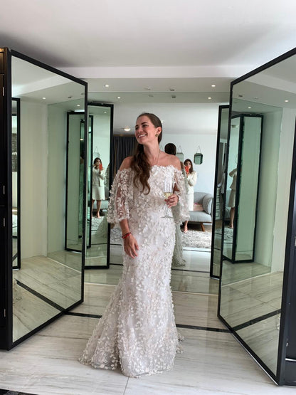 Vestido de Novia Preloved Marchesa Notte JF57 Puebla