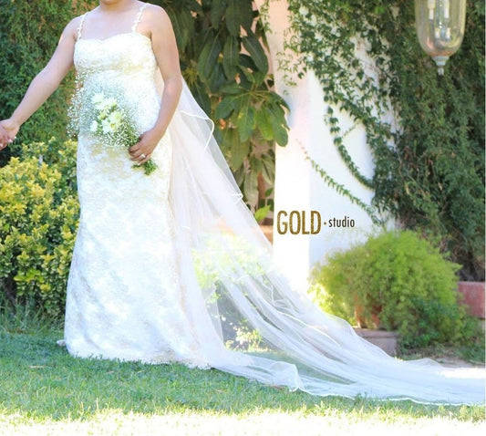 Vestido de Novia Preloved De diseñadora MA83 Sonora Talla 8