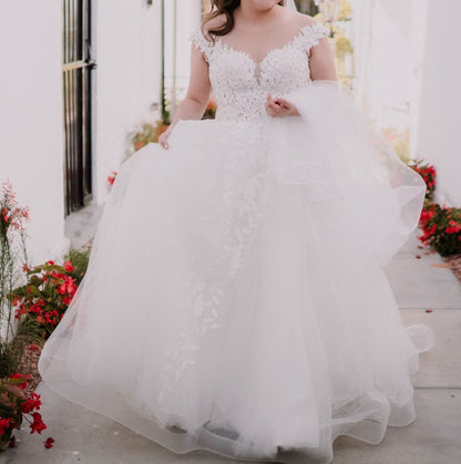 Vestido de Novia Preloved City Bride AF09 Guadalajara Tall 10-12