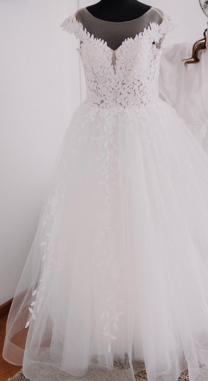 Vestido de Novia Preloved City Bride AF09 Guadalajara Tall 10-12
