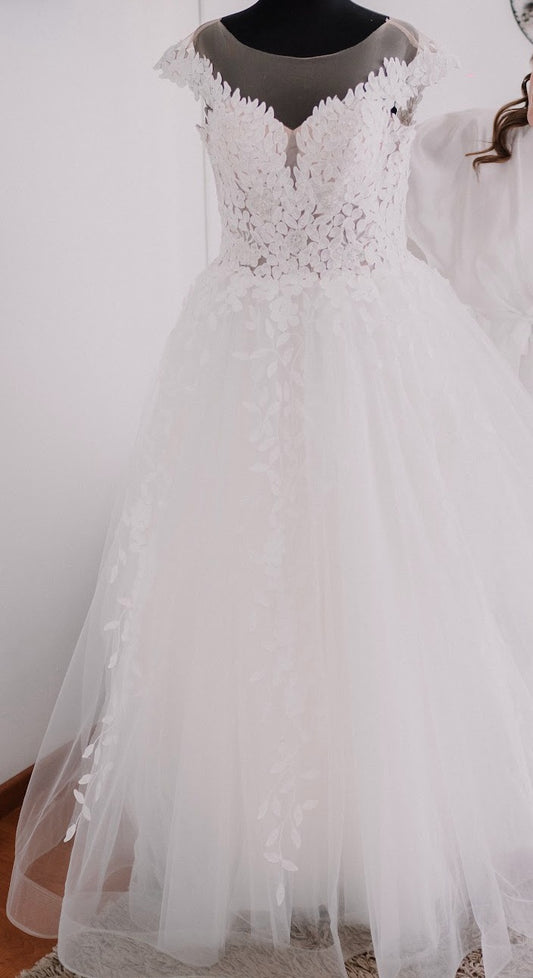 Vestido de Novia Preloved City Bride AF09 Guadalajara Tall 10-12