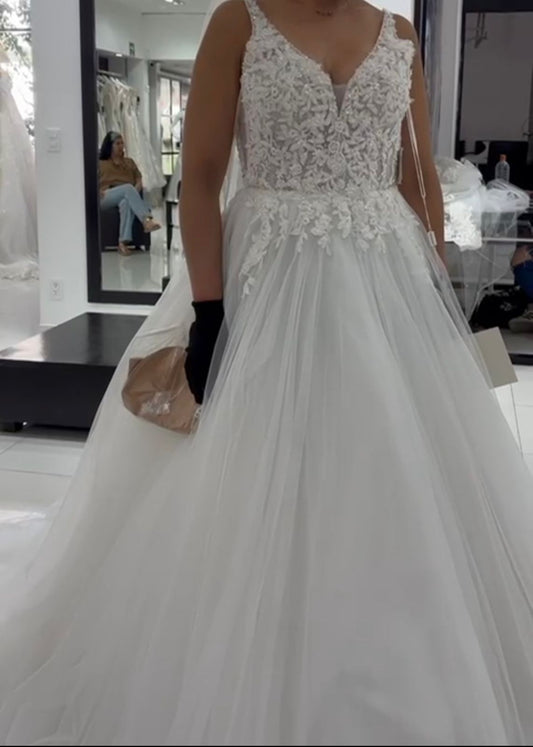 Vestido de Novia Nuevo Bridenformal IM92 Estado de México Talla 6