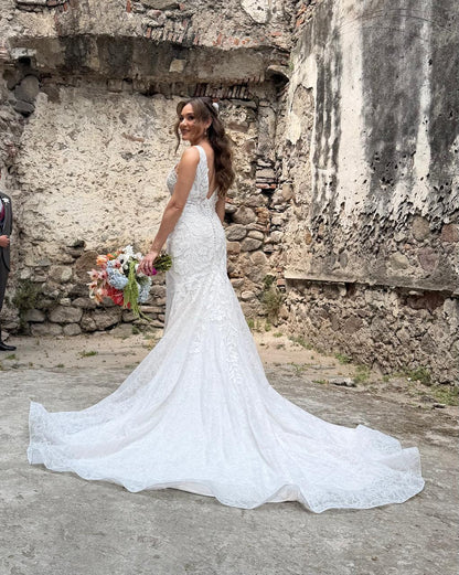 Vestido de Novia Preloved Pronovias PL94 Ciudad de México Talla 6