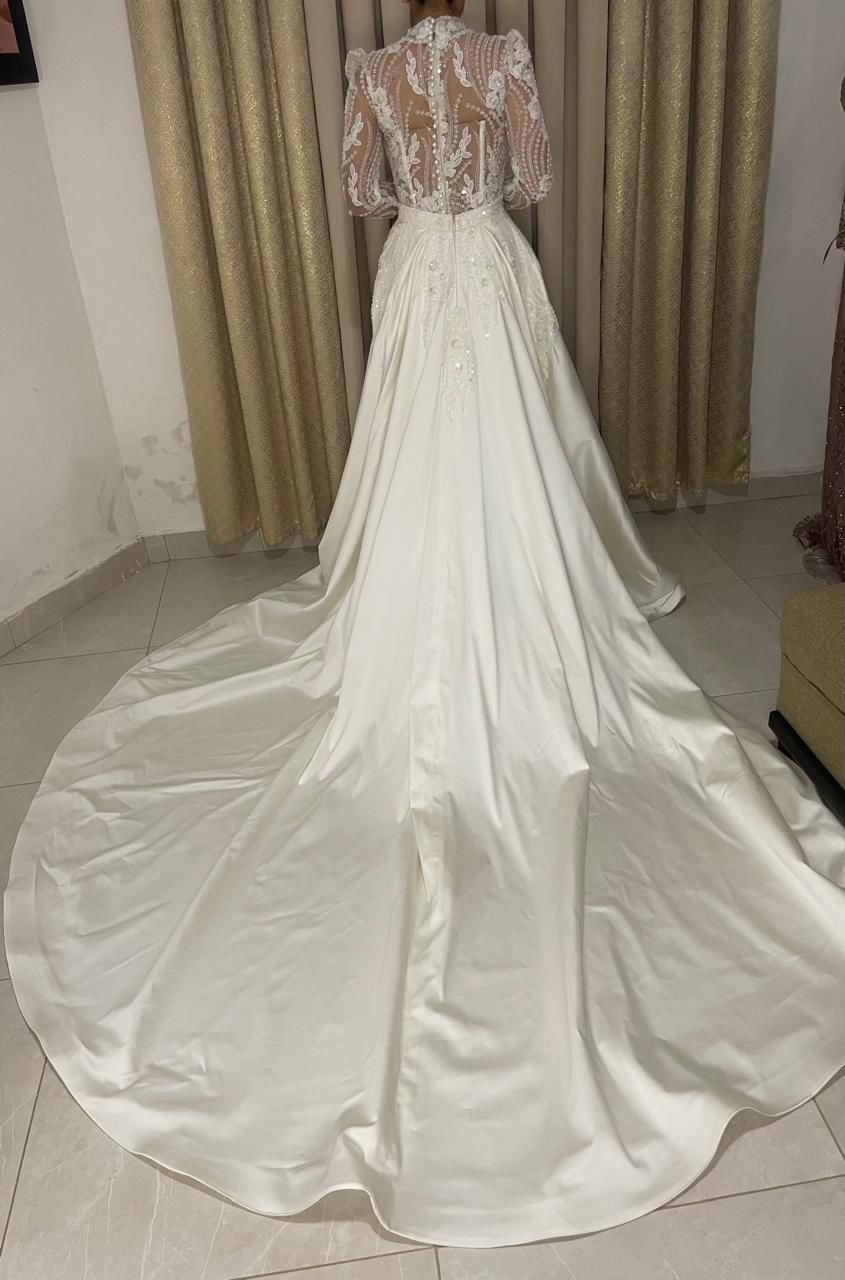 Vestido de Novia Nuevo De Diseñadora EM24 Sinaloa Talla 2/4