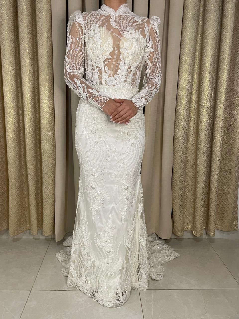Vestido de Novia Nuevo De Diseñadora EM24 Sinaloa Talla 2/4